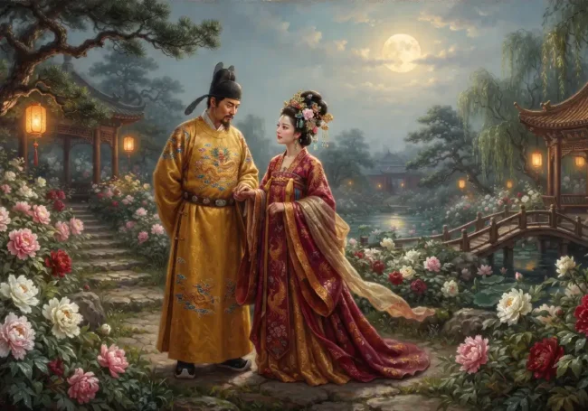 İmparator Xuanzong ve Yang Guifei (Çin'in Sonsuz Hüznü)