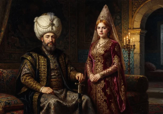 Hürrem ve Kanuni Sultan Süleyman aşkı