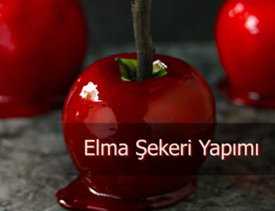 elma şekeri yapımı