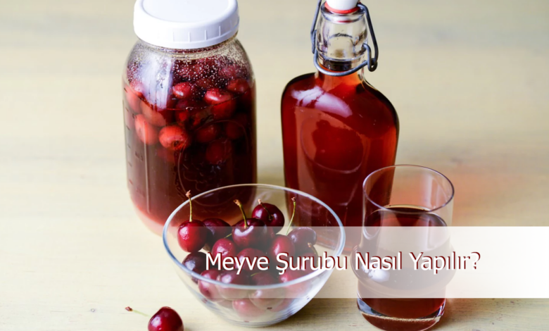 meyve şurubu