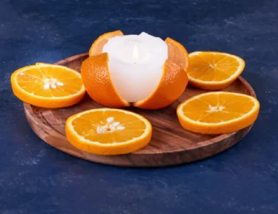 portakal kokulu mum tarifleri