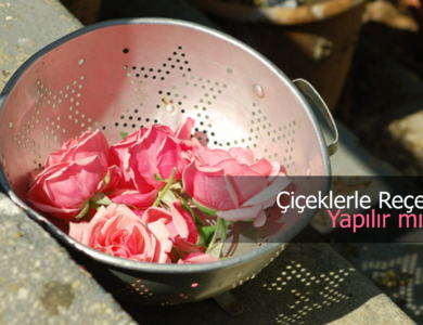 çiçeklerle reçel