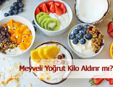 meyveli yoğurt