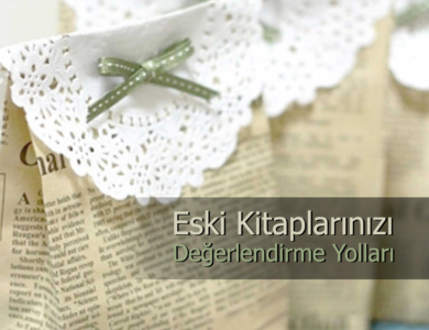 eski kitaplarla neler yapılabilir