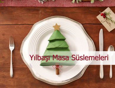 yılbaşı Masa Süslemeleri
