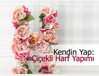 çiçekli harf
