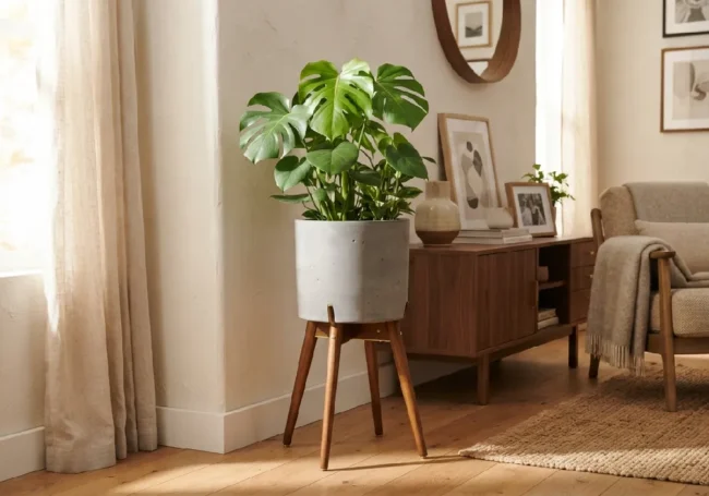 Dekoratif Beton Saksı Kullanımı İçin İpuçları