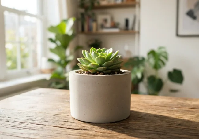 Klasik Dekoratif Beton Saksı Yapımı