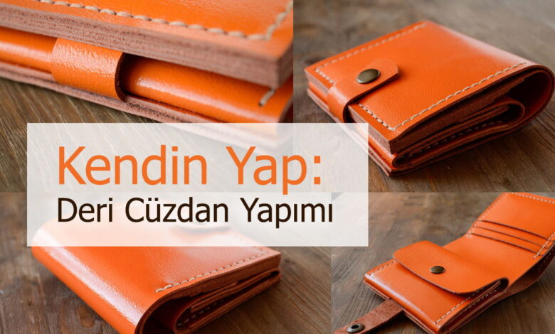 deri cüzdan yapımı compress