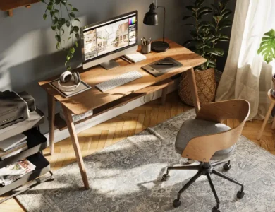 evdeki çalışma alanı için ofis ve kırtasiye ürünleri