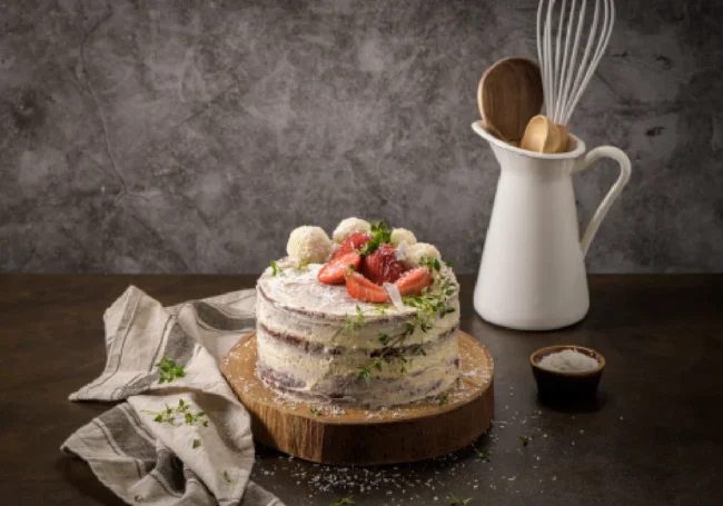 Orman Meyveli Çıplak Pasta (Naked Cake) Tarifi