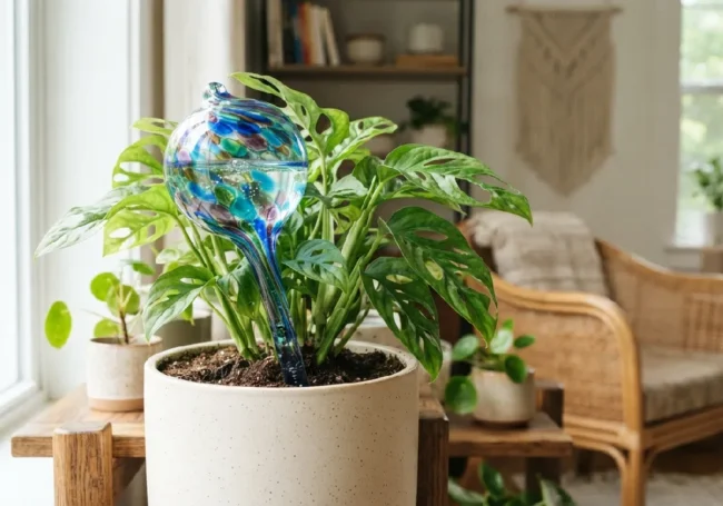 Dekoratif Cam Sulama Küreleri (Watering Globes)