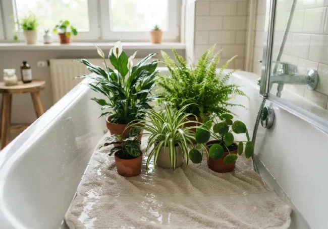 Küvet veya Lavabo Yöntemi (Alttan Kılcal Sulama)
