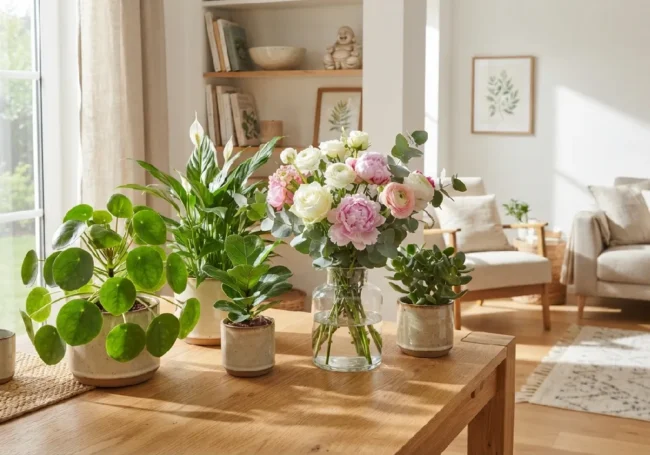 Feng Shui'de Bitkilerin ve Çiçeklerin Gücü