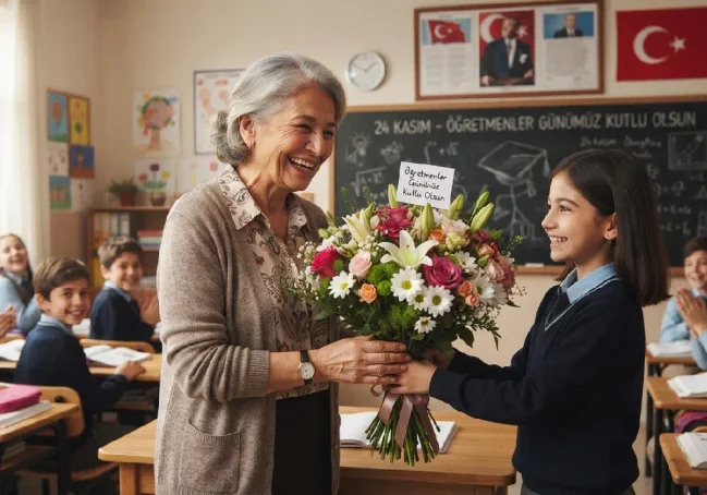 Hediyeyi Öğretmenin Hangi Döneminde Verdiğinizi Önce Belirleyin