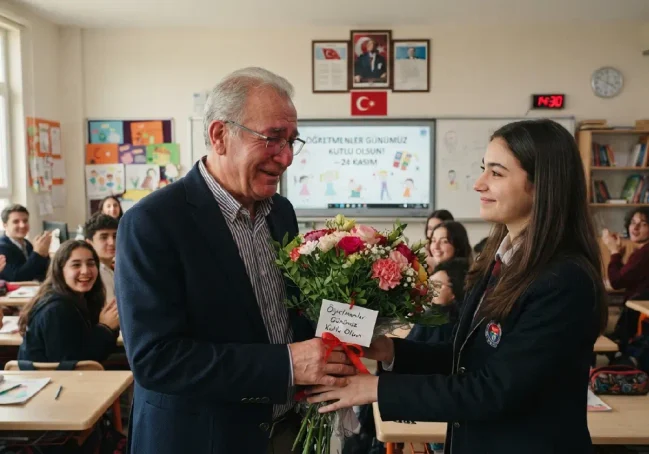 Meslek Hayatına Veda Ederken Öğretmenin Bıraktığı İzleri Hediyeye Dönüştürün