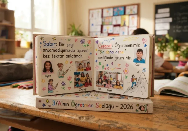 “Sınıf Sözlüğü” ile Öğretmenin Günlük İzlerini Saklamak