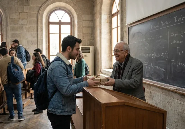 Üniversite Hocasına Teşekkürün Nedeni, Teşekkür Biçimini Belirlemeli
