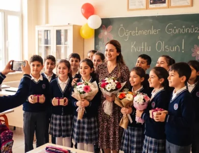 24 kasım öğretmenler günü kutlamaları